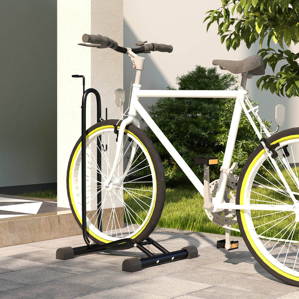 Porte-vélo autoportant idéal pour votre garage maison ou magasin de vélos pour les vélos 24 à 29" et vélo 700 c
