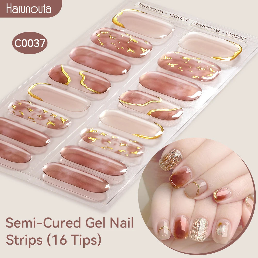 Bandes de Vernis Semi-Permanent Autocollantes