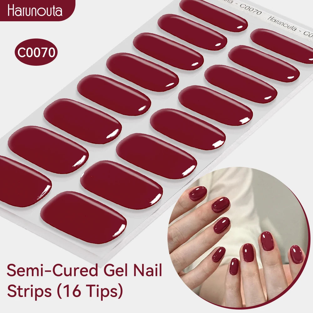 Bandes de Vernis Semi-Permanent Autocollantes
