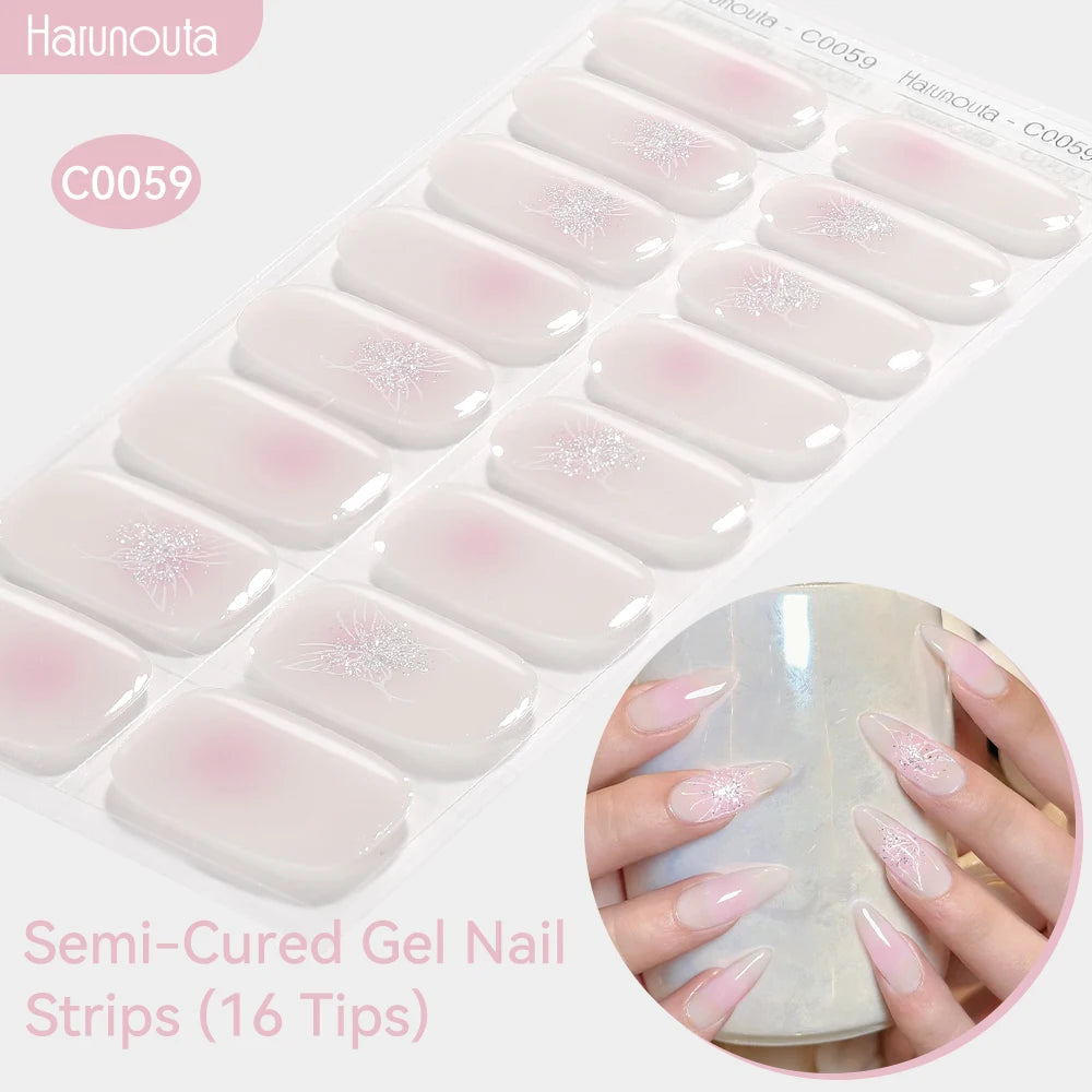 Bandes de Vernis Semi-Permanent Autocollantes