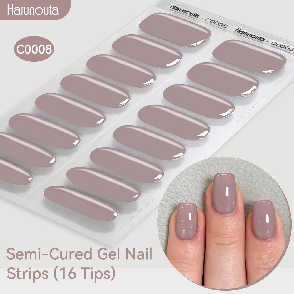 Bandes de Vernis Semi-Permanent Autocollantes