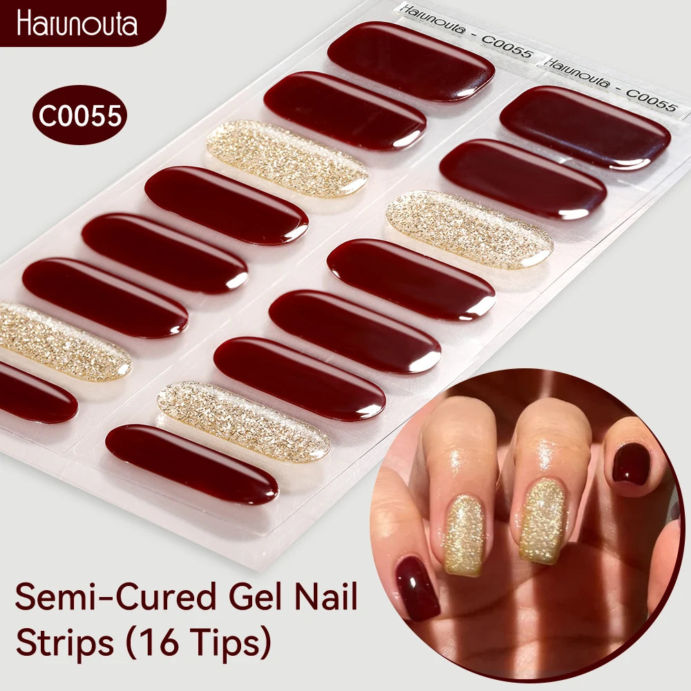 Bandes de Vernis Semi-Permanent Autocollantes