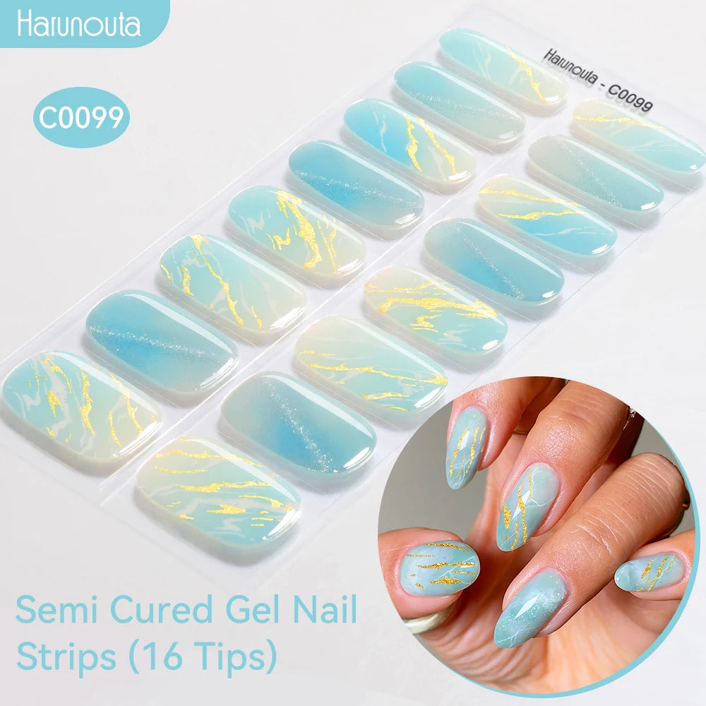 Bandes de Vernis Semi-Permanent Autocollantes