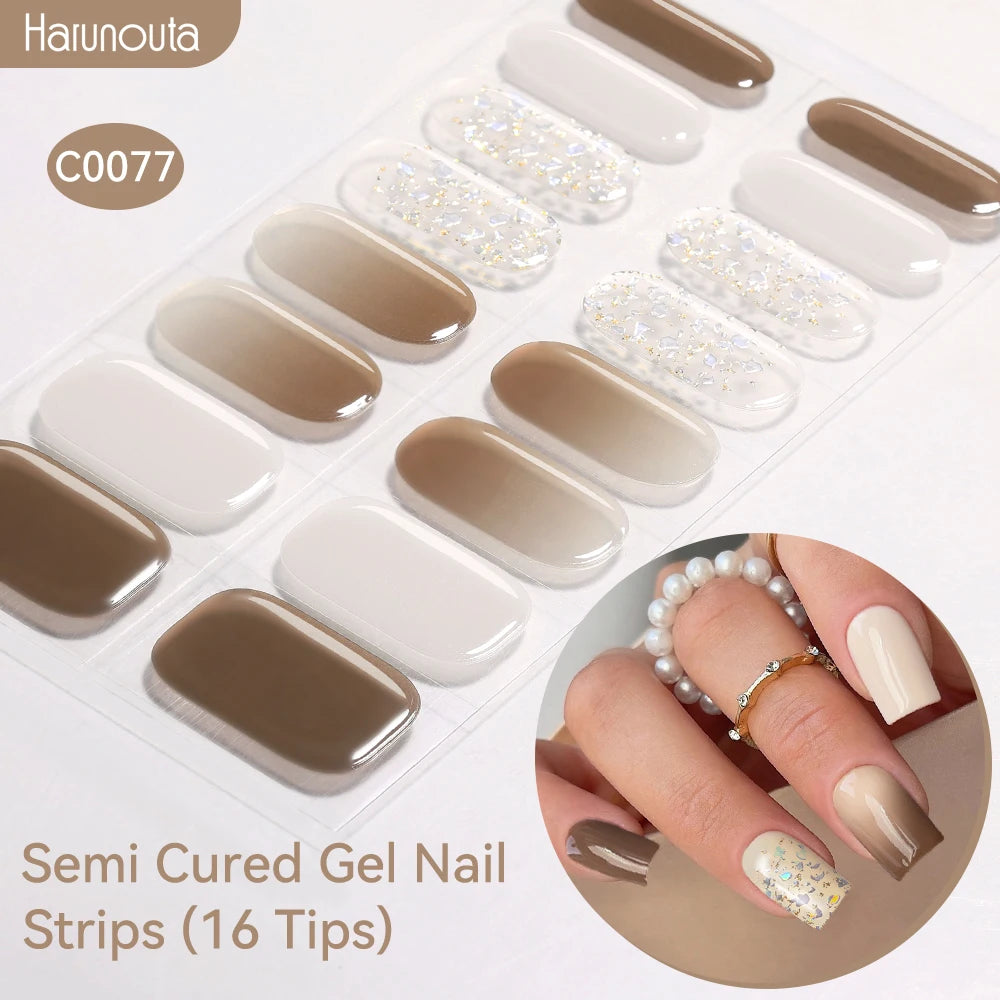 Bandes de Vernis Semi-Permanent Autocollantes