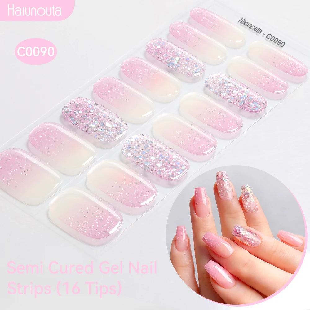 Bandes de Vernis Semi-Permanent Autocollantes