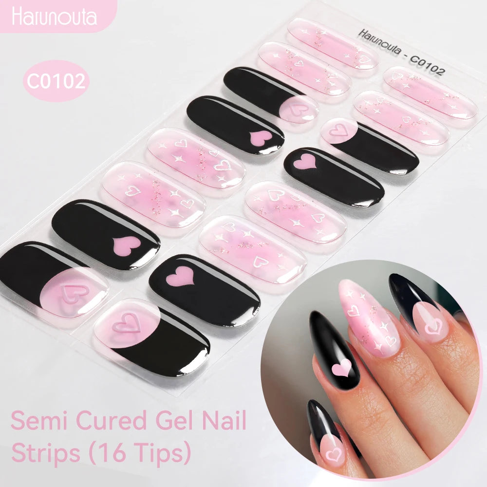 Bandes de Vernis Semi-Permanent Autocollantes