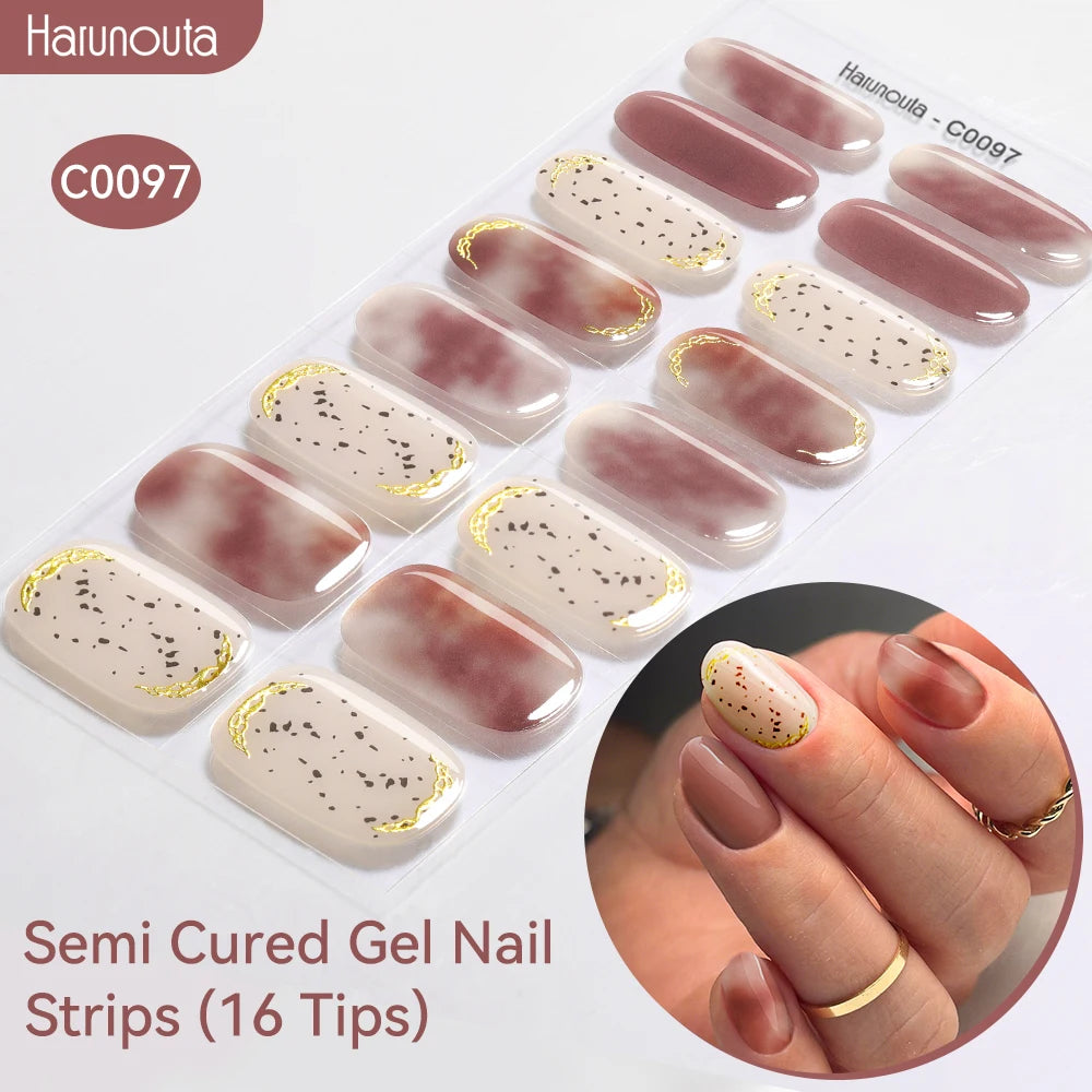 Bandes de Vernis Semi-Permanent Autocollantes