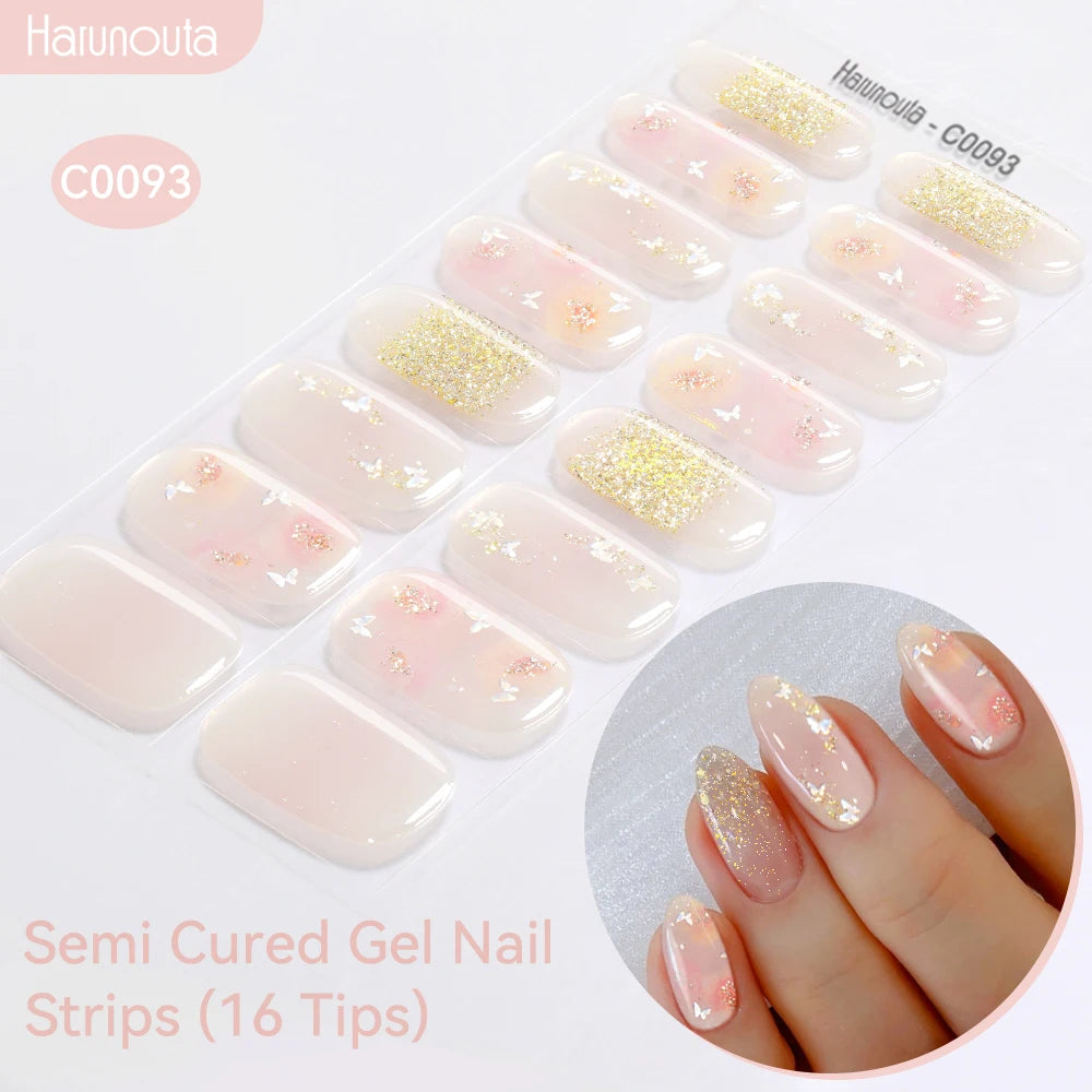 Bandes de Vernis Semi-Permanent Autocollantes