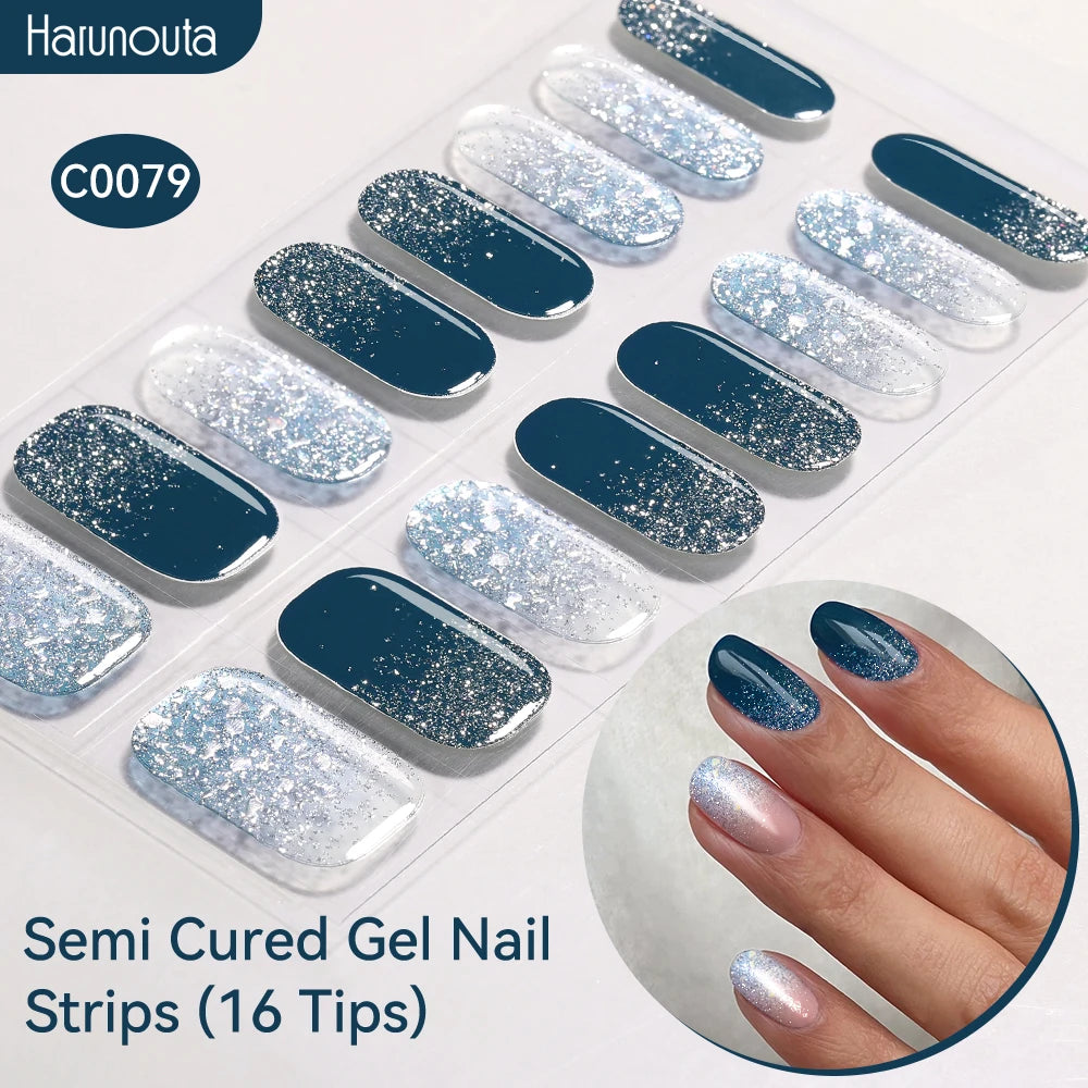 Bandes de Vernis Semi-Permanent Autocollantes