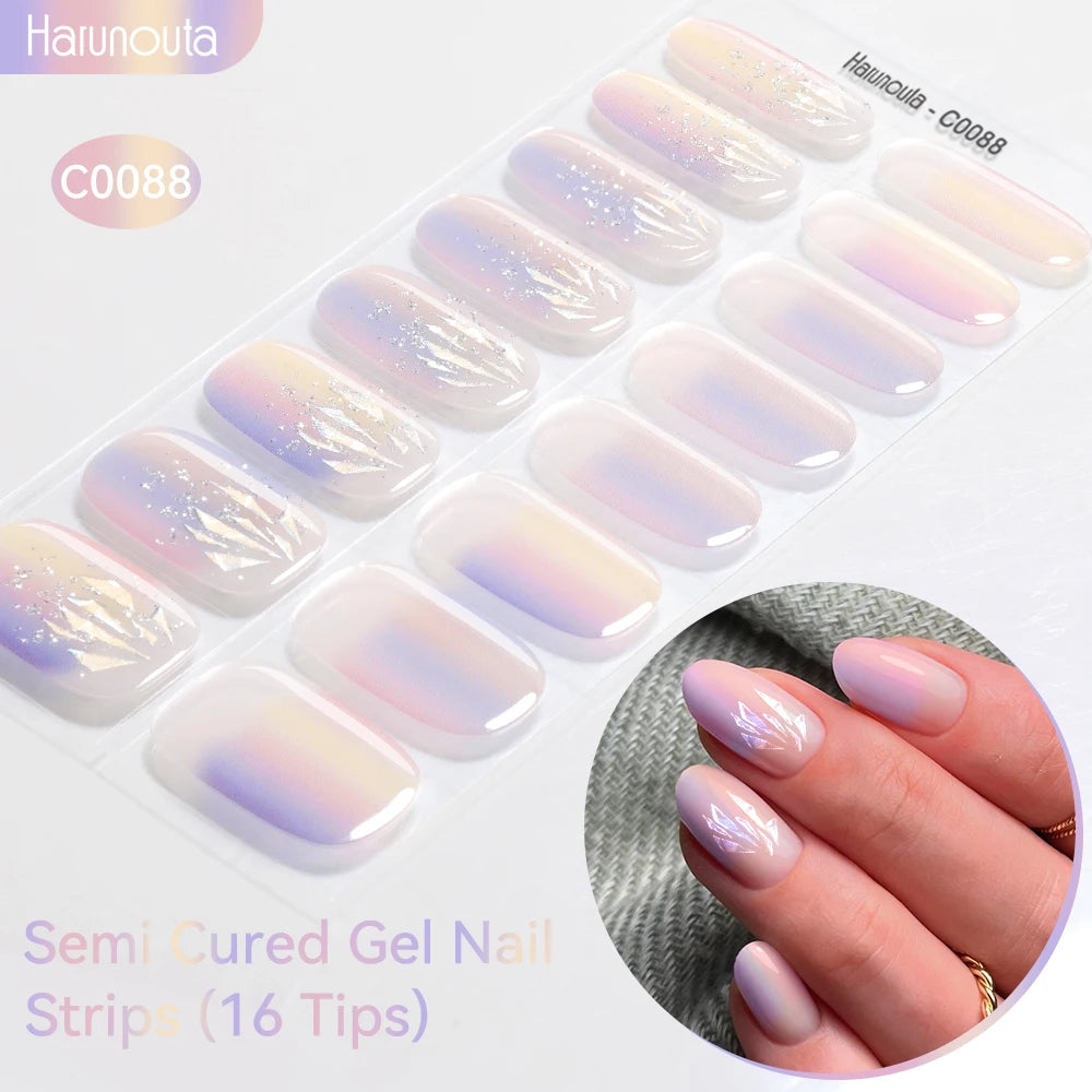 Bandes de Vernis Semi-Permanent Autocollantes