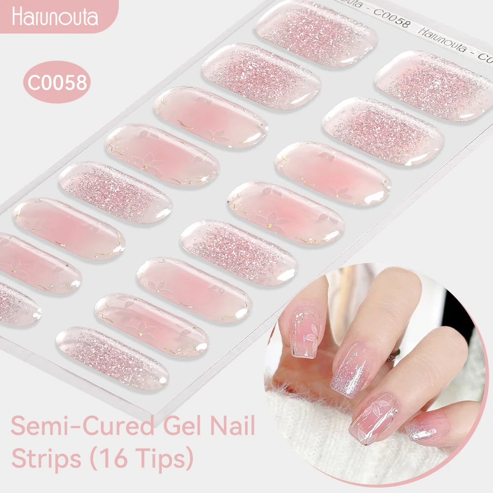Bandes de Vernis Semi-Permanent Autocollantes