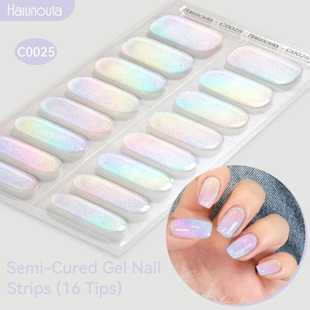 Bandes de Vernis Semi-Permanent Autocollantes