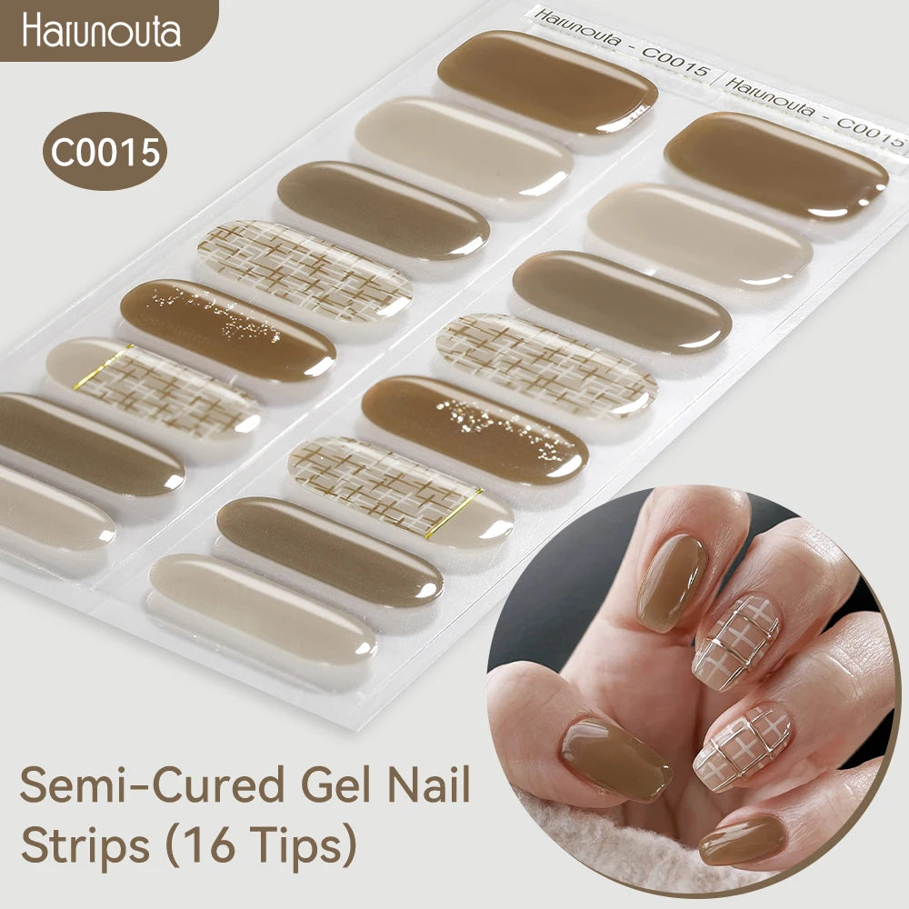 Bandes de Vernis Semi-Permanent Autocollantes