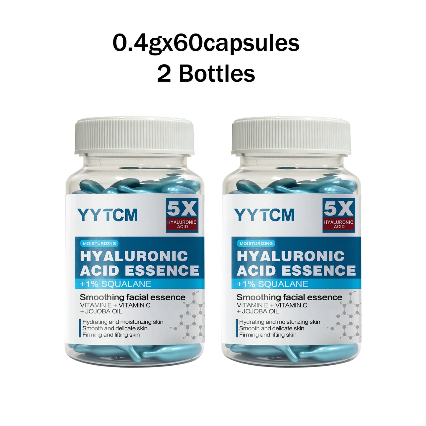 Sérum Hydratant à l'acide Hyaluronique-Capsule éclat