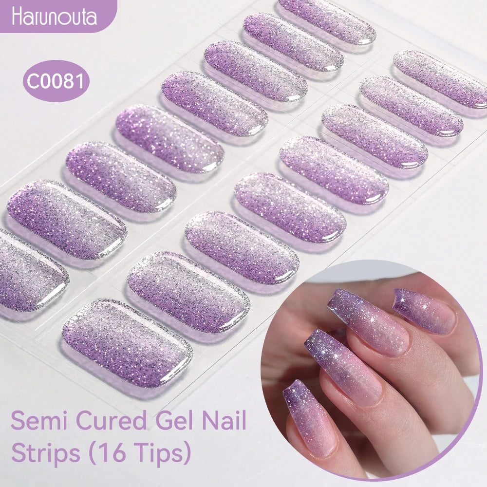 Bandes de Vernis Semi-Permanent Autocollantes