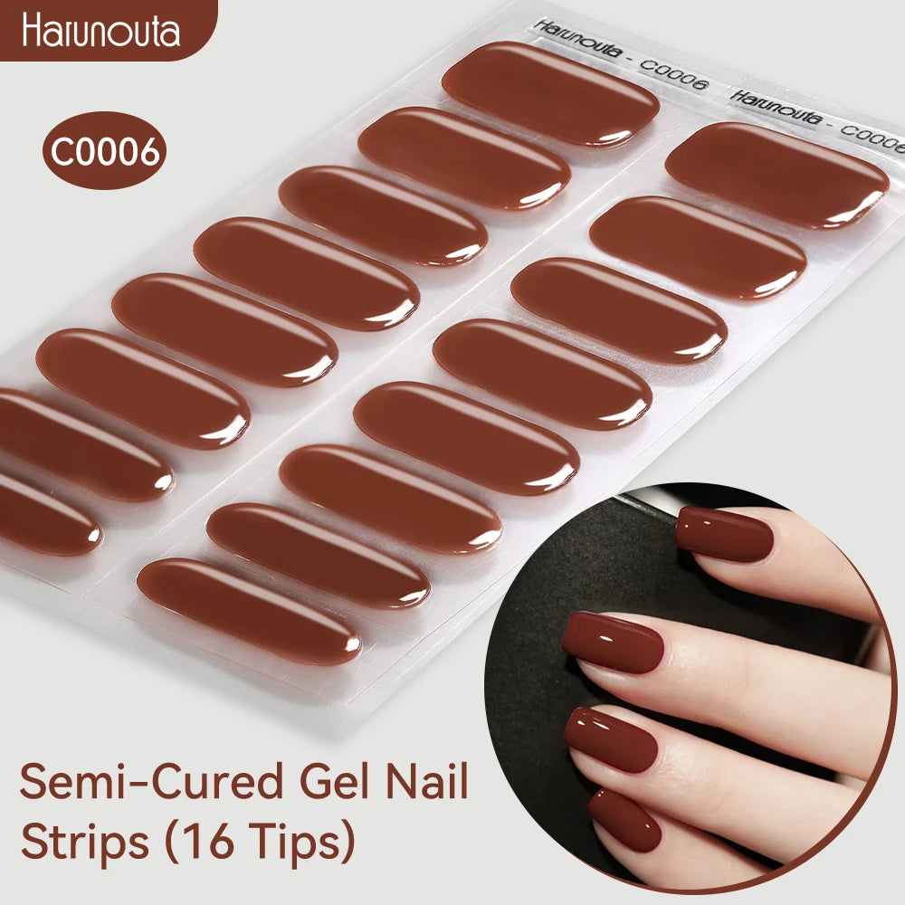 Bandes de Vernis Semi-Permanent Autocollantes