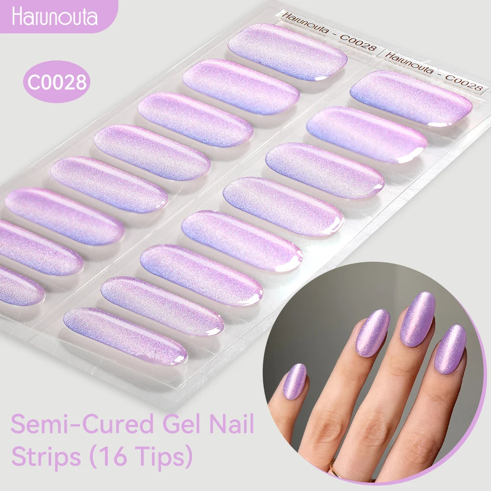 Bandes de Vernis Semi-Permanent Autocollantes