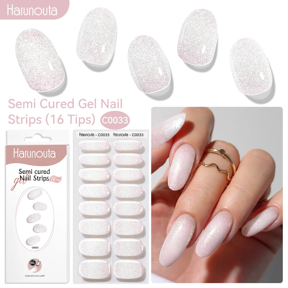 Bandes de Vernis Semi-Permanent Autocollantes