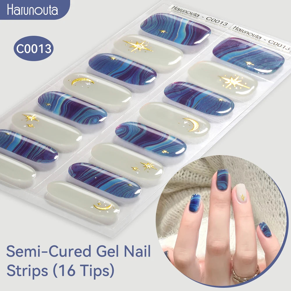 Bandes de Vernis Semi-Permanent Autocollantes