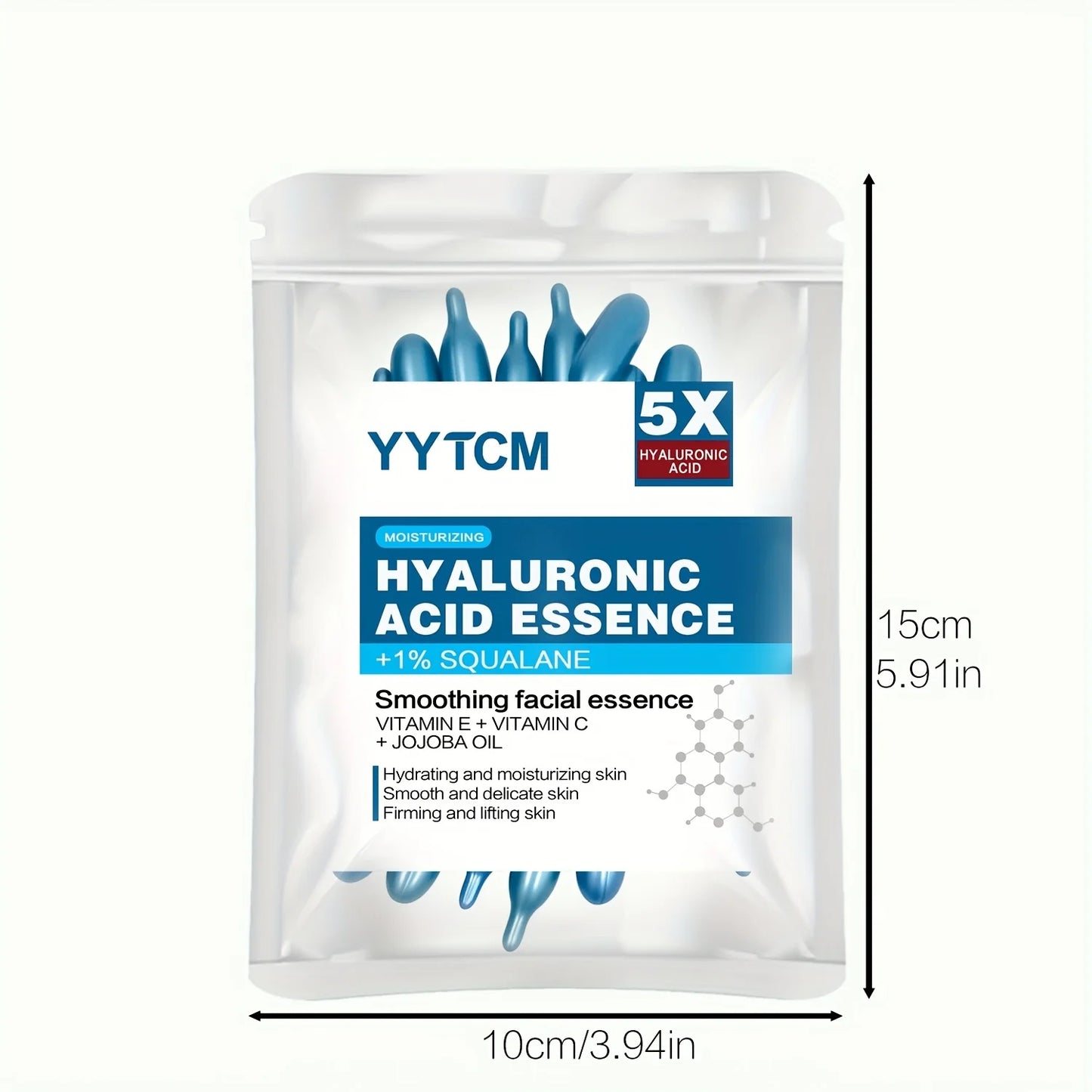 Sérum Hydratant à l'acide Hyaluronique-Capsule éclat