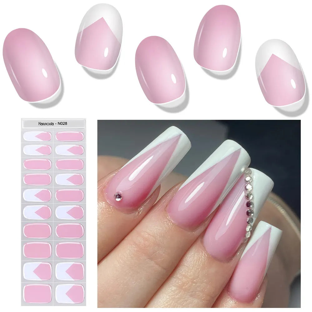 Bandes de Vernis Semi-Permanent Autocollantes
