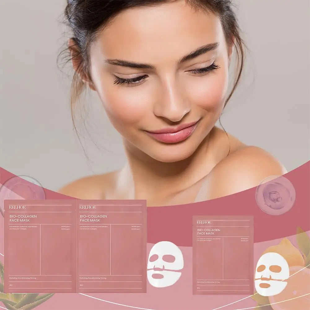 Masque visage au collagène Bio-Hydratant/Anti-Pores Dilatés