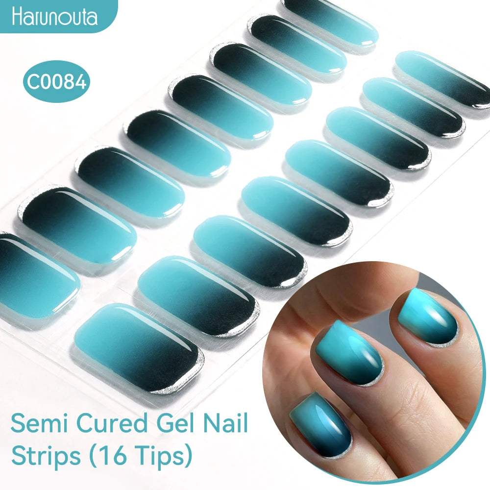 Bandes de Vernis Semi-Permanent Autocollantes