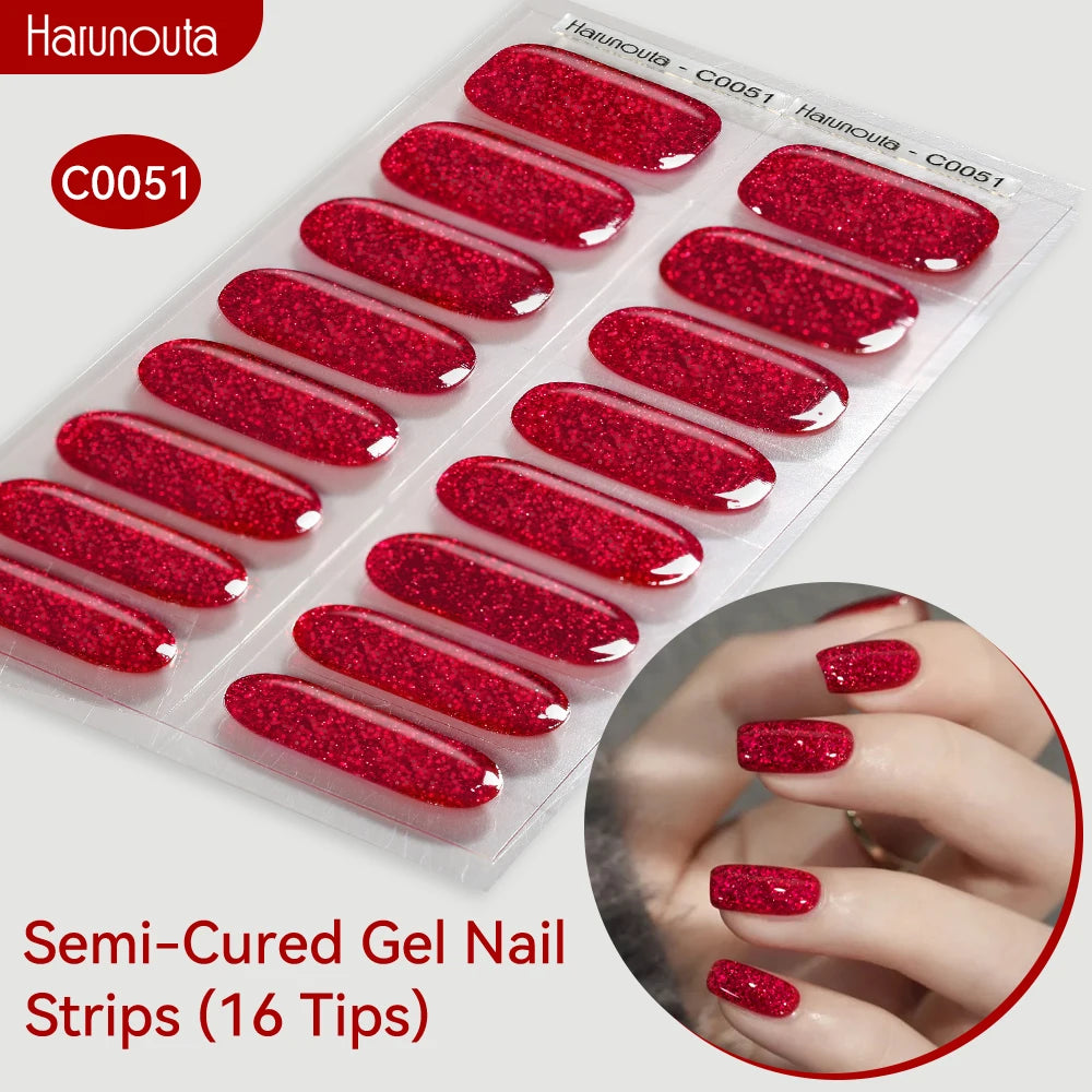 Bandes de Vernis Semi-Permanent Autocollantes