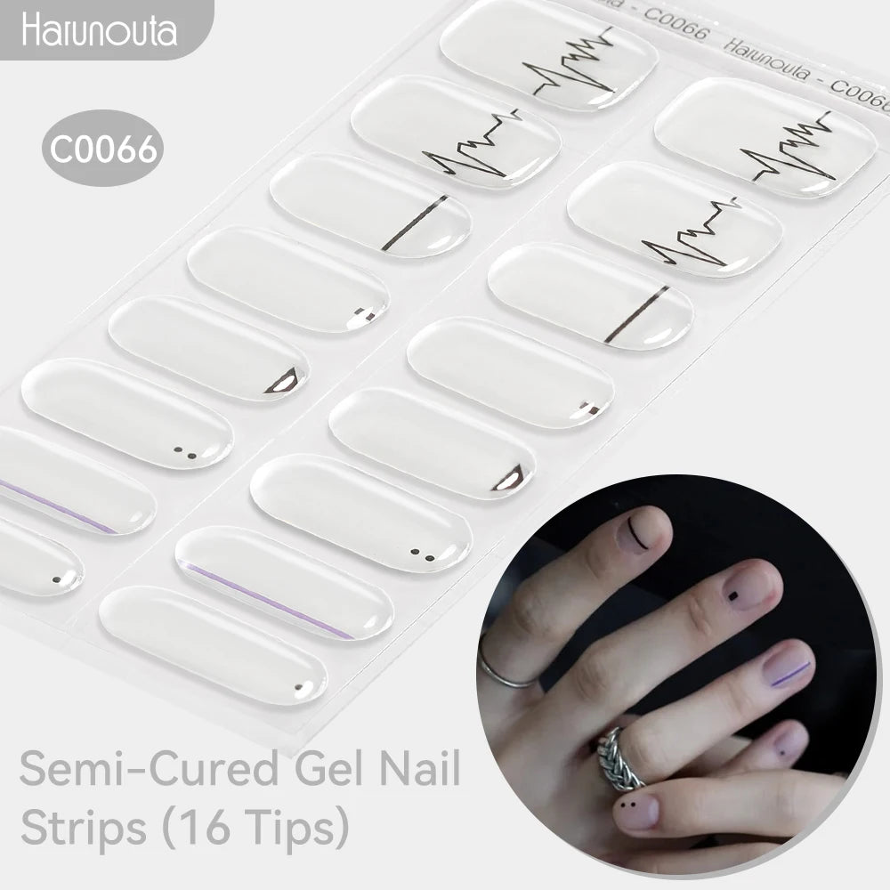 Bandes de Vernis Semi-Permanent Autocollantes