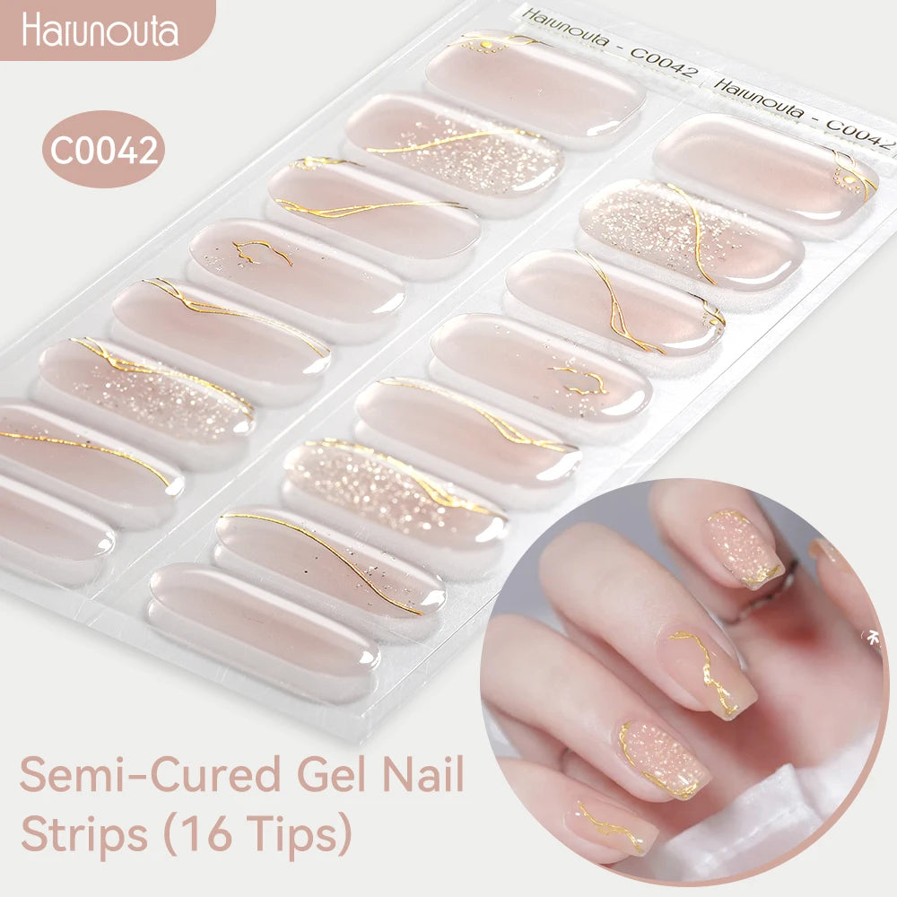 Bandes de Vernis Semi-Permanent Autocollantes