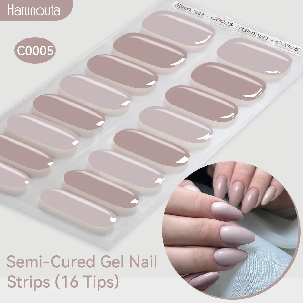 Bandes de Vernis Semi-Permanent Autocollantes