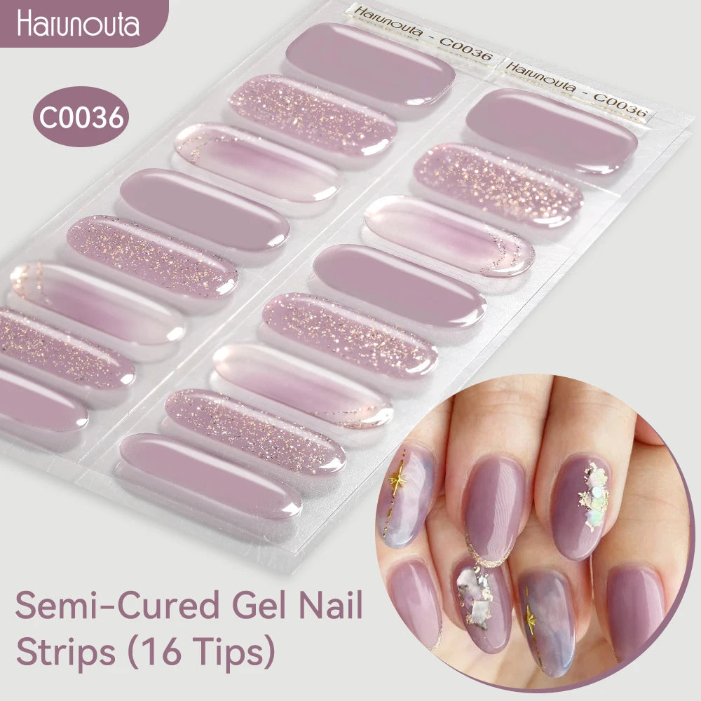 Bandes de Vernis Semi-Permanent Autocollantes