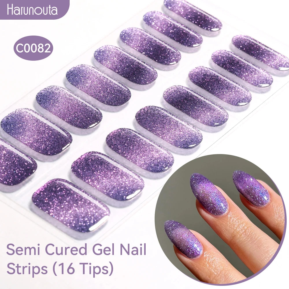 Bandes de Vernis Semi-Permanent Autocollantes