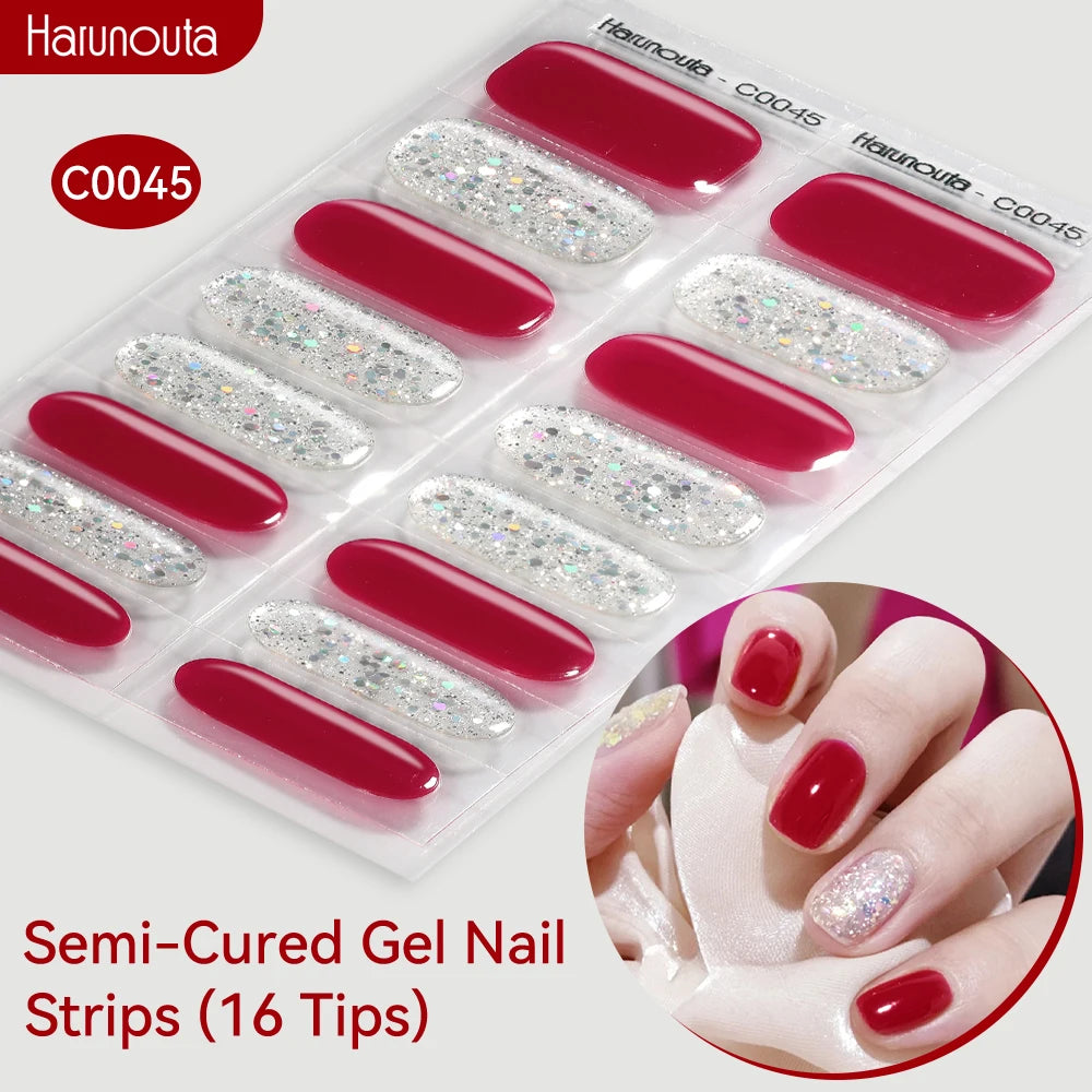 Bandes de Vernis Semi-Permanent Autocollantes