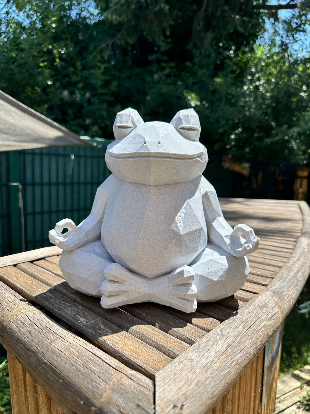Collection grenouilles zen effet pierre – Lot de 3
