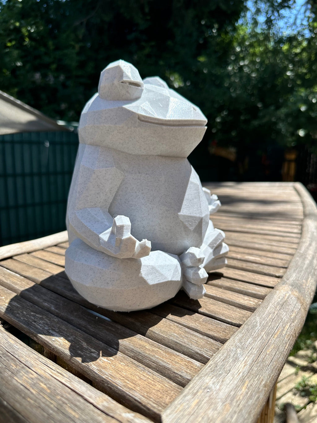 Collection grenouilles zen effet pierre – Lot de 3
