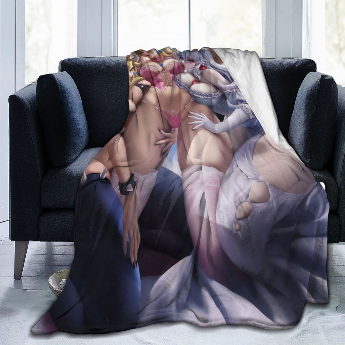 3D Ecchi Blanket Anime Style 2
