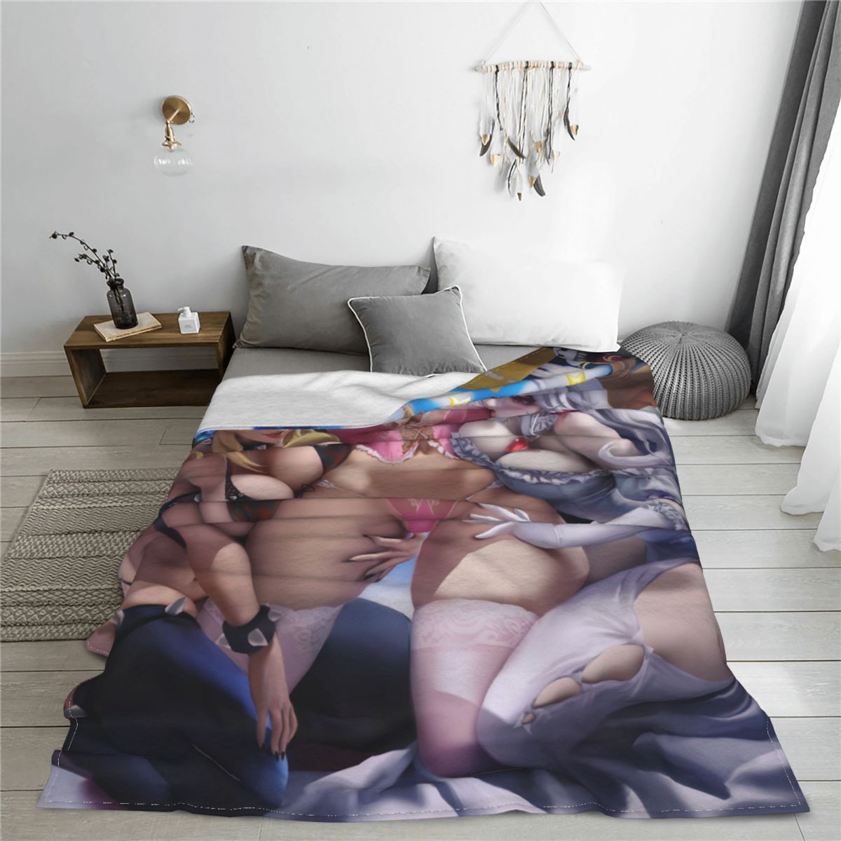 3D Ecchi Blanket Anime Style 2