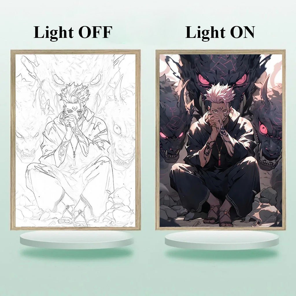 Maoframe - Jujutsu Kaisen LED Light Painting