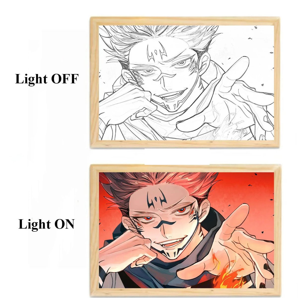 Maoframe - Jujutsu Kaisen LED Light Painting