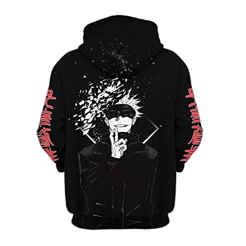 Jujutsu Kaisen Satoru Gojo Black & White Style Hoodie