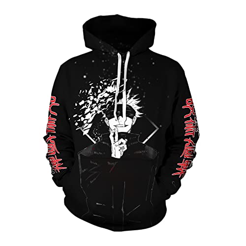 Jujutsu Kaisen Satoru Gojo Black & White Style Hoodie