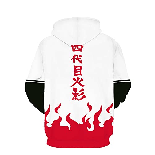 Naruto Hokage Robe Inspired Hoodie