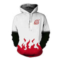 Naruto Hokage Robe Inspired Hoodie