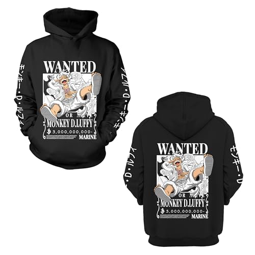 One Piece Mugiwara Luffy Yonko Rate Hoodie