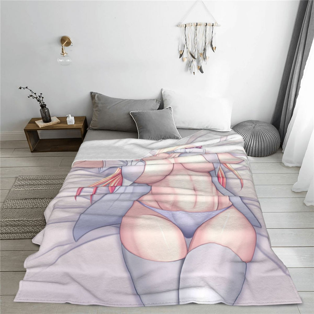 Taimanin Blanket Flannel Ecchi