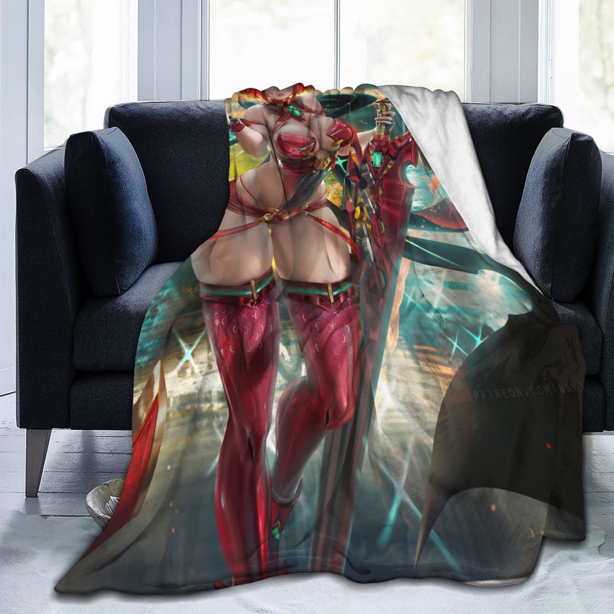 Xenosaga Blanket Flannel Ecchi Style 2